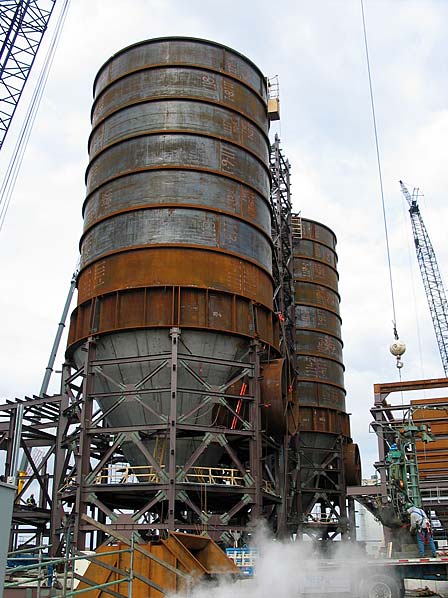 Turbosorb Fabrication for a Coal Power Plant in Brayton Point (material RA2205/LDX2101 Cone)