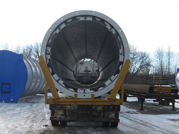 Fabrication of an Exhaust Stack for a Natural Gas Project in Ghana, Africa